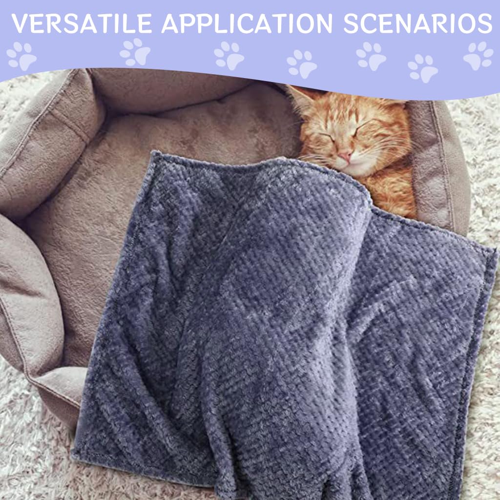 Qpets Pet Blanket Soft Plush Blanket, Large Sleeping Blanket for Dogs Cats Warm Blanket Multipurpose Extra Large Bath Dry Towel for Dogs - 39.3x62.9 inches Qpets Pet Blanket Soft Plush Blanket, Large Sleeping Blanket for Dogs Cats Warm Blanket Multipurpose Extra Large Bath Dry Towel for Dogs - 39.3x62.9 inches
